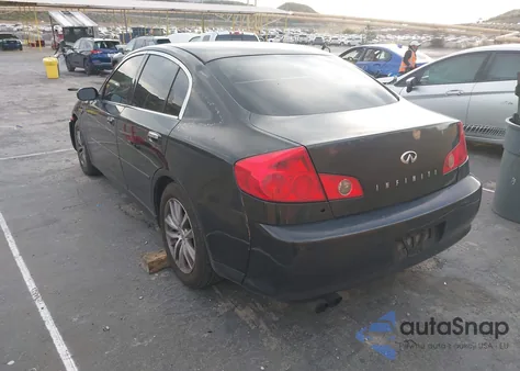 2005 Infiniti G35 z USA, uszkodzony, nr VIN JNKCV51E95M221634